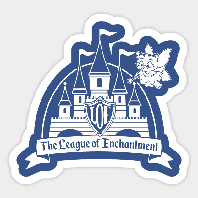 LOE Castle Sticker by The League of Enchantment